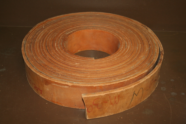 Flat belt Double leather machine belt Drive belt Heavy duty 3 in x 39
