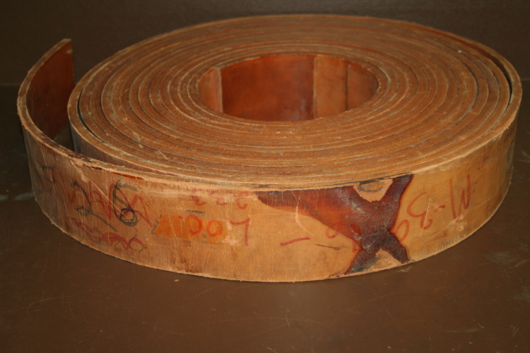 Flat belt Double leather machine belt Drive belt Heavy duty 3 in x 39