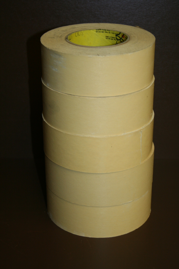 Flatback tape Super strength 2 in x 60 yd Sandblast media masking 3M