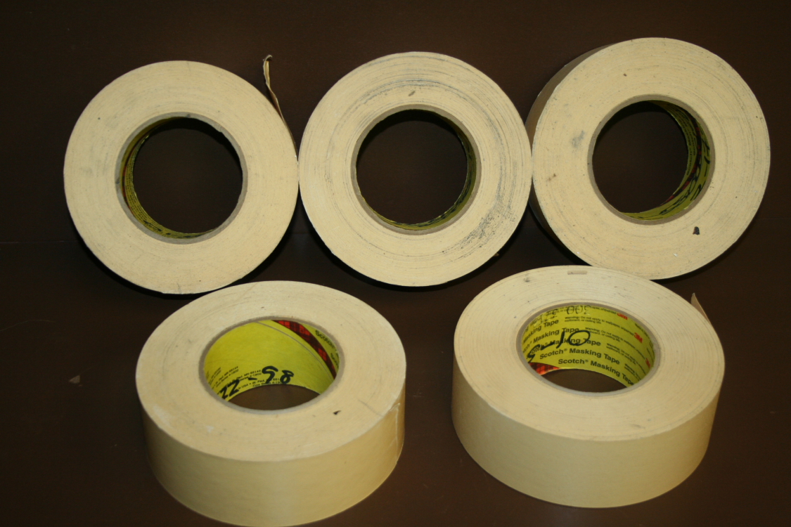 Flatback tape Super strength 2 in x 60 yd Sandblast media masking 3M