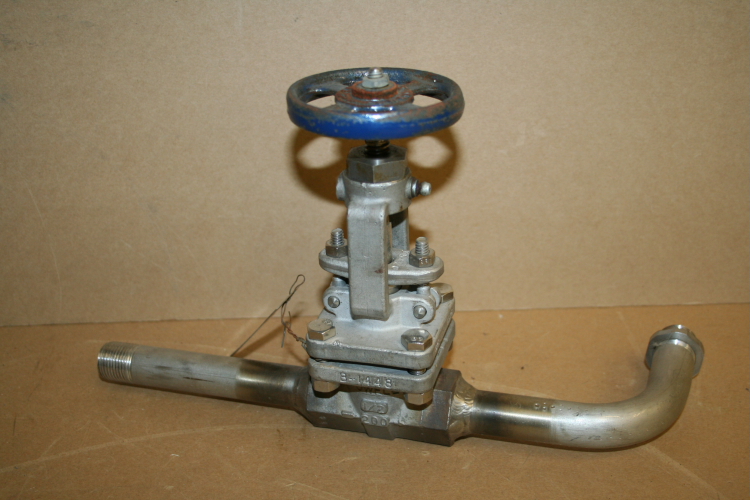 Powell valve, Forged SS, Globe Valve, T pattern, 1/2