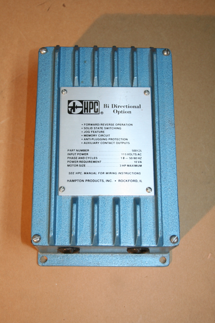 Hampton Products, pn # 500125 , Bi-Directional Control, AC Motor direction, Reversing