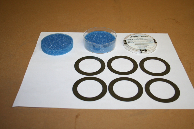 Resin bonded Diamond Dicing Blade cutting wheel Thermocarbon 2.187 Lot of 6