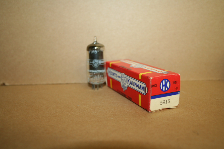 Heintz and Kaufman 5915 Vacuum Tube, Lot of 8