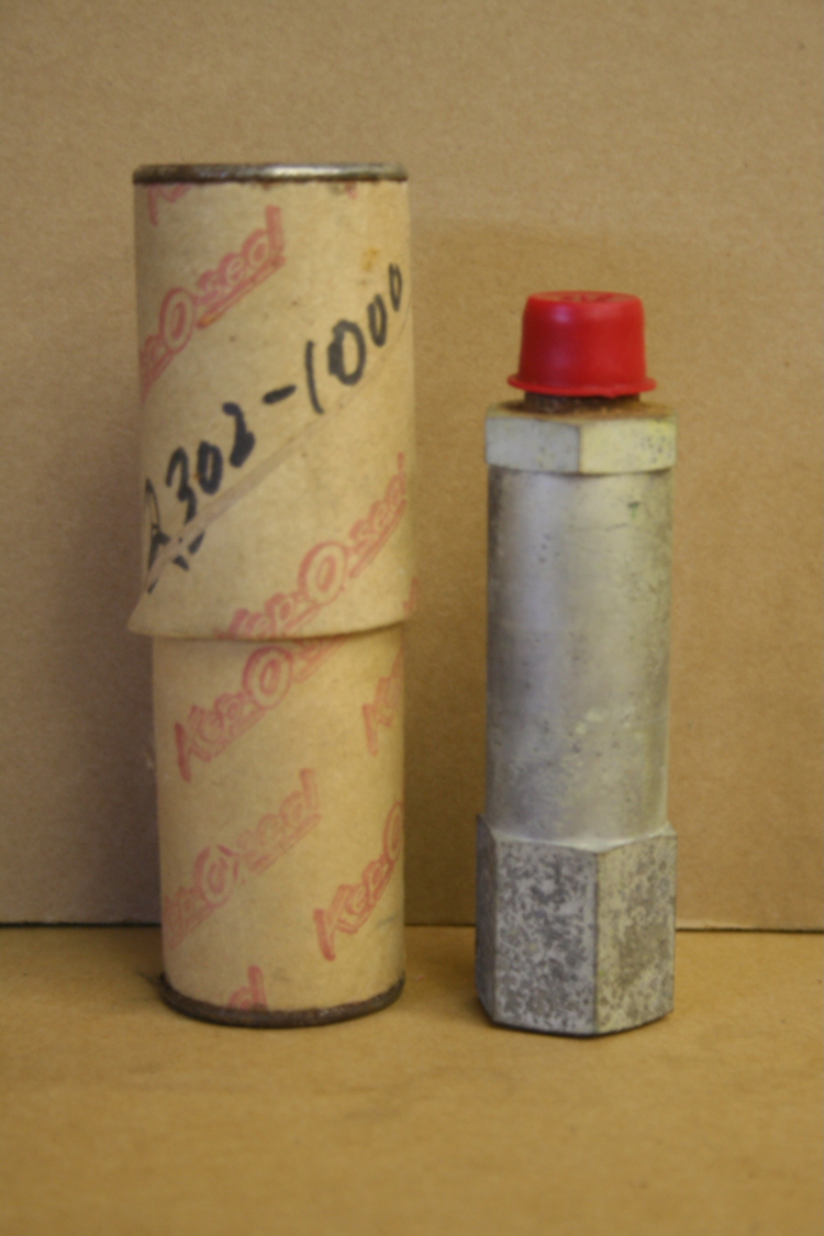 Check valve adjustable inline crack pressure 300 to 1000 PSI Kepner 2302 unused