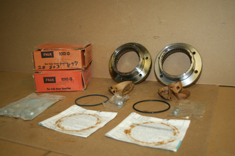 Coupling sleeve flex exposed bolt pair Falk Lifelign 1010G20 52 Unused Lot of 2