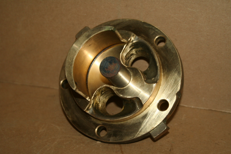 Valve head and pin assembly bronze 3 371 400 60G Viking Pump Unused