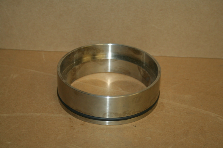 Mechanical seal seat adapter 4 to 3 3/4 inches 3 5/16 inch bore Unused