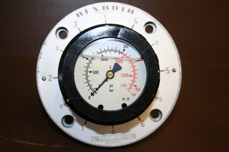 Pressure gauge selector Multi-circuit gauge isolator Hydraulic MS2A2.0/100/0 Rex