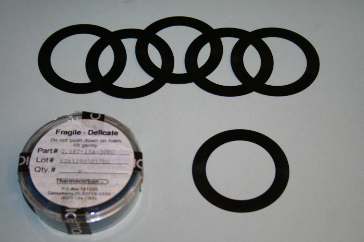 Thermocarbon 2.187 Resin Bonded Diamond Blade, Dicing Cutting Wheel, Lot of 6