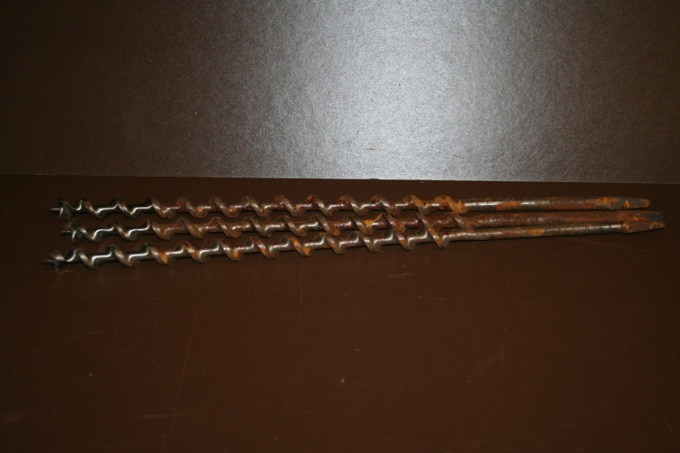 Auger bit w/Brace shank 11/16x18in Irwin Tools Unused Lot of 3