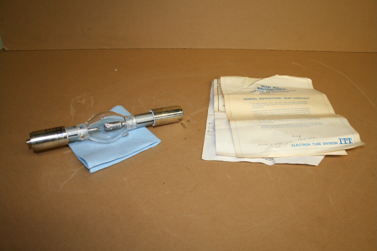 Xenon bulb, Short arc,  F-956, ITT