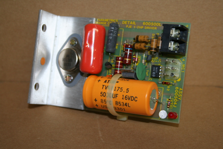 Servo driver board, 1 to 2 Hp, Parametrics 600500L 600504J