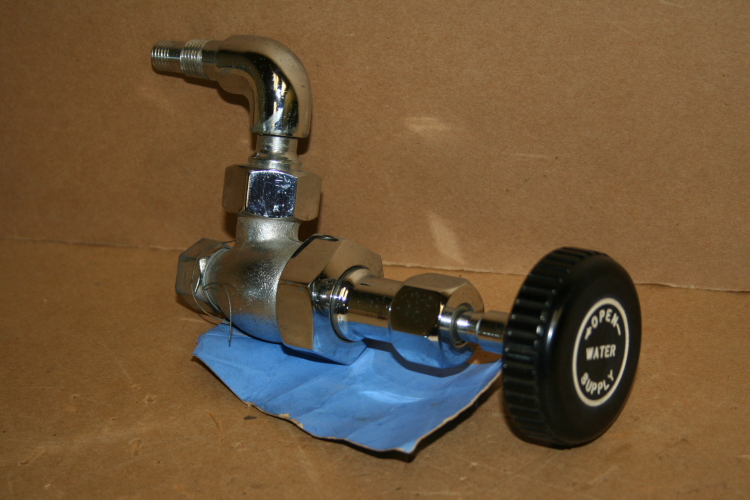Hand Valve Cold Water Supply, AMSCO Autoclave