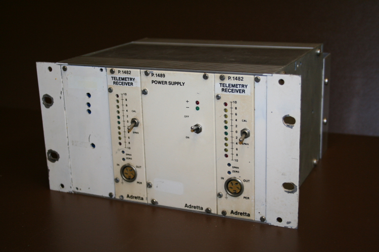 Telemetry reciever P1482 for strain gauge with power supply Adretta