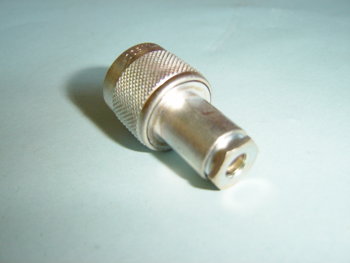 Silver coaxial connectors, RG-58, RF, 1101-015-N005, Lot of 10 