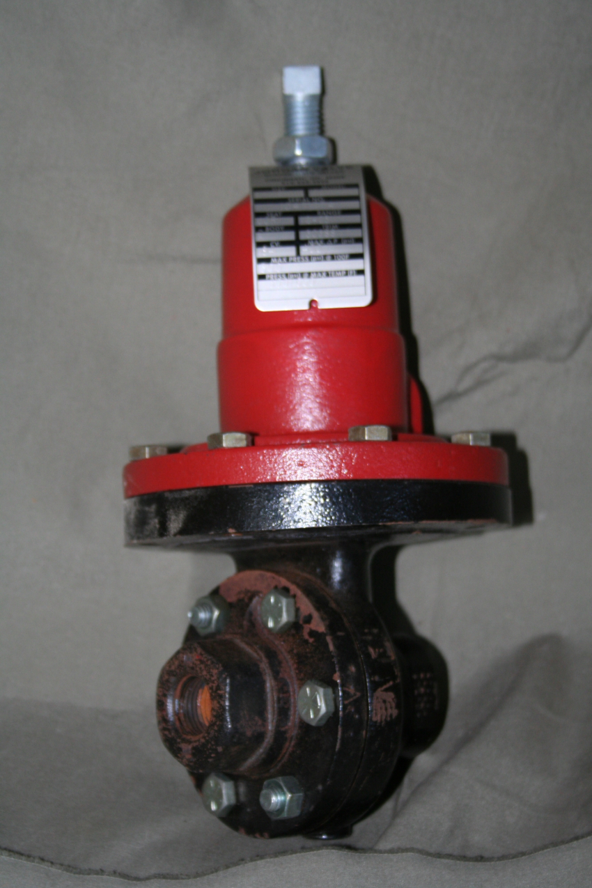 Jordan Valve sliding gate valve pressure regulator, model 60, 1/2