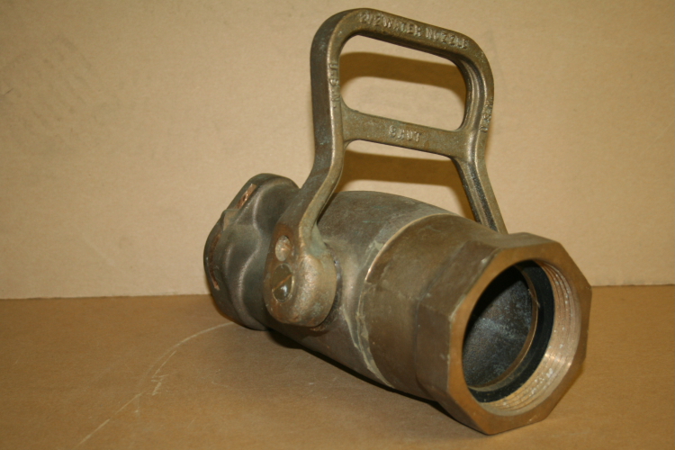 Alchemy, USN Nozzle, Brass, Fire Hose