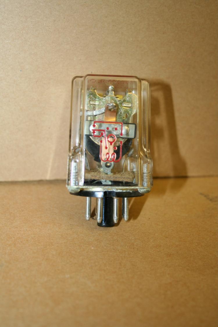 Relay, SPDT, 120V, 2A, 8 pin, 10000 ohm, KCP 5 10000 Potter Brumfield