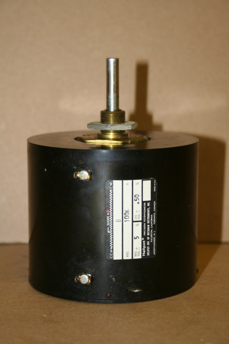 Beckman Helipot, Potentiometer 100K ohm ,15 turn B series
