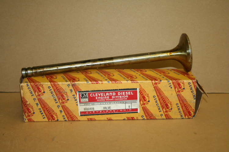 Valve 8060418 Cleveland Diesel EMD Unused