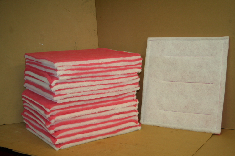 Air Filter, 3 Ply, Poly Panel, 18 x 20, Air Handler, 6B811, Unused, Lot of 18