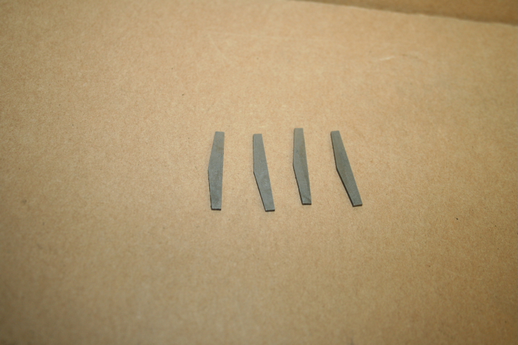 Motor blades 2749 set of 4 TC Wilson Unused