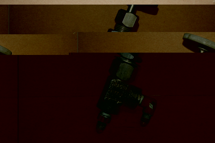 Valve, high pressure, Dragon P10F733, globe valve