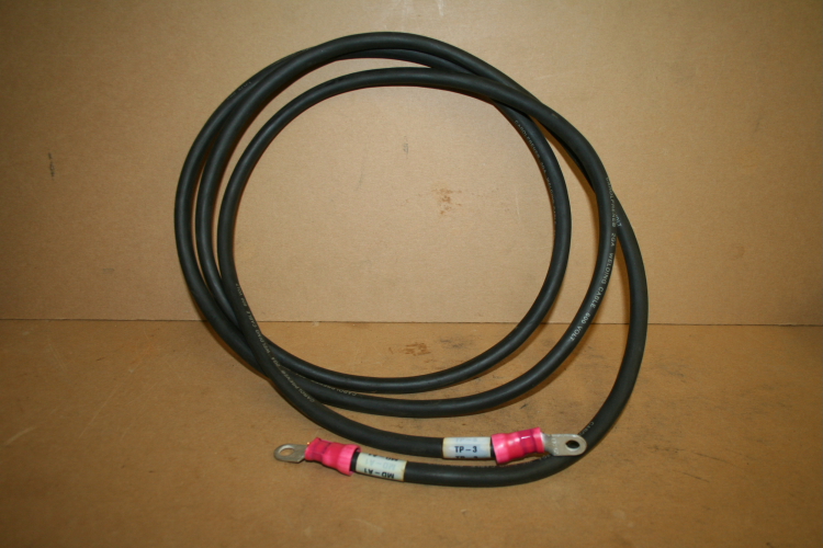 Battery Cable, Welding Cable, 2 Gauge, 2 AWG, 9 feet 2 In, Raymond