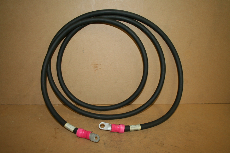 Battery Cable, Welding Cable, 2 Gauge, 2 AWG, 8 Feet 3 In, Raymond, Unused