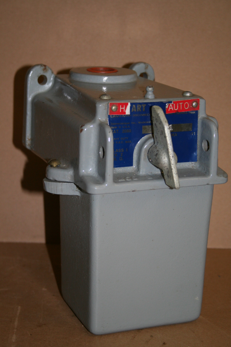 Switch 2080 VV11 Type 604 Hazardous location Springer Controls Unused