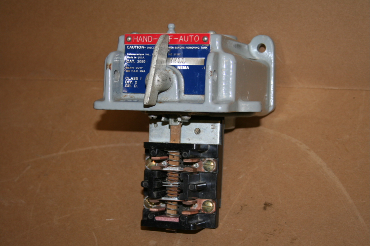 Switch, 2080 VV11, Type 604, Hazardous Location, Springer Controls, Unused