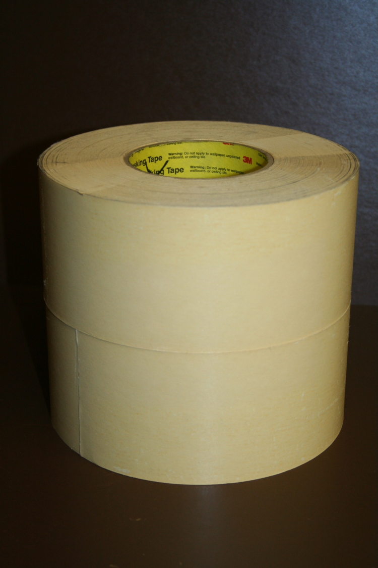 Flatback tape Super strength 2 in x 60 yd Sandblast media masking 3M Lot of 2