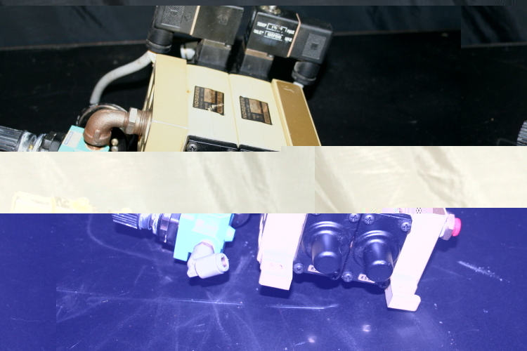 Pneumatic solenoid 5/2 Pilot spool valve K79DA00 24V Norgren Lot of 2