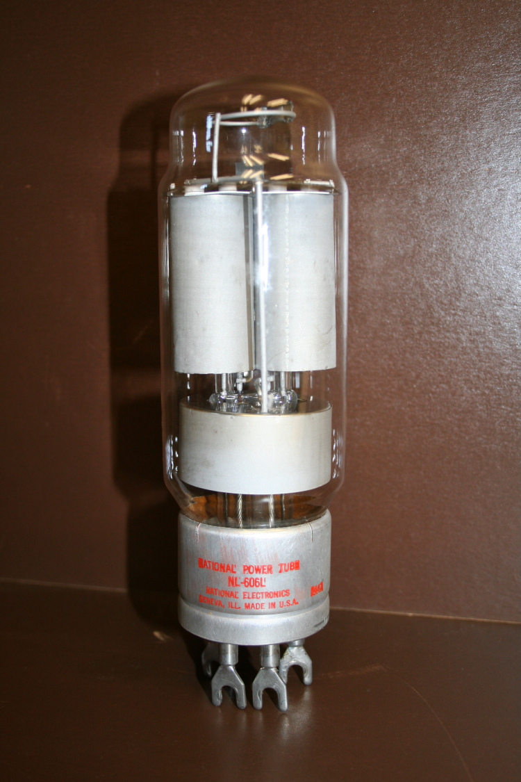 Vacuum tube Rectifier tube NL-606L lug base National Electronics