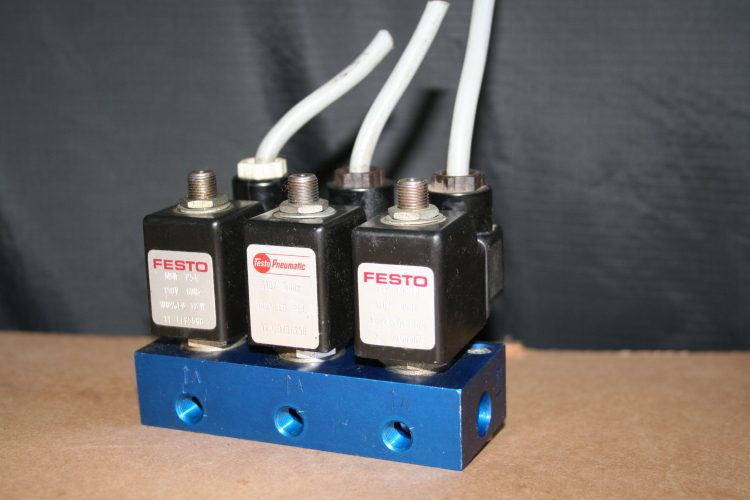 Solenoid valves w/Manifold 0-7 atu BMC-2-3-1/8 Festo