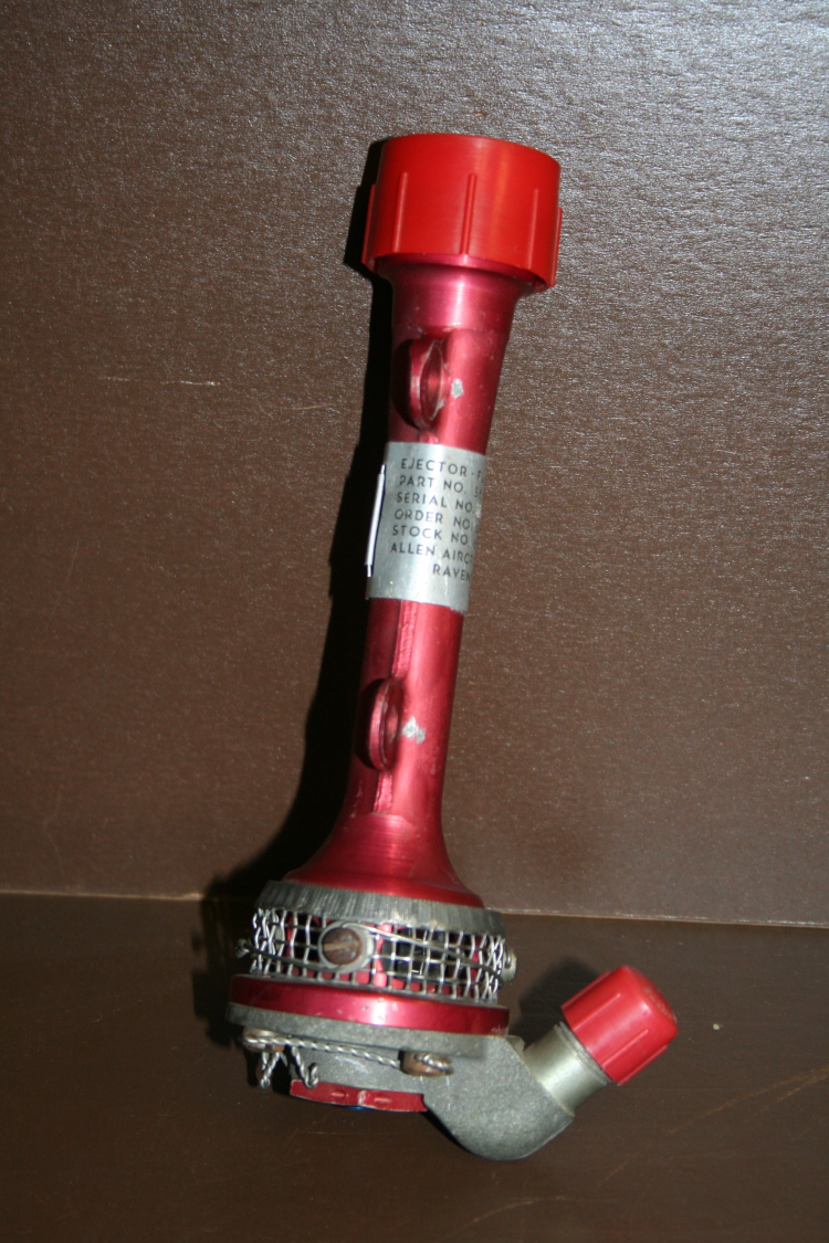 Fuel ejector 616E500 S6130-63020-C Allen Aircraft H-3 Sikorski Sea King Unused