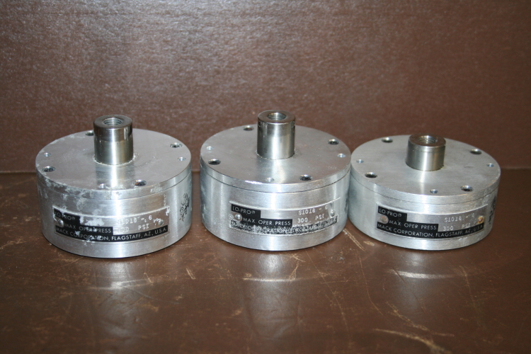 Pneumatic actuator S1018-6 Double acting Lo-Profile Mack Corp Unused Lot of 3