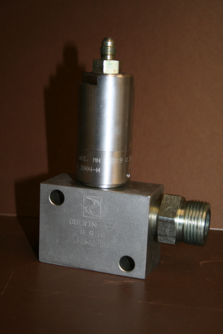 Check valve Hydraulic pilot operated 5000psi 10GPM 949460706SS w/housing Doering