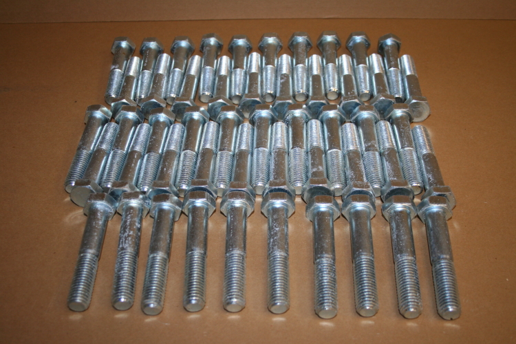 Bolt HHCS Hex head cap screw 5/8-11x3 1/2 Grade 2 Lot of 50