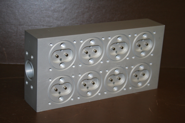 Gear body w/shafts SRJPX-2-9186 for Kytola SR-2-BB55-N flowmeter Unused