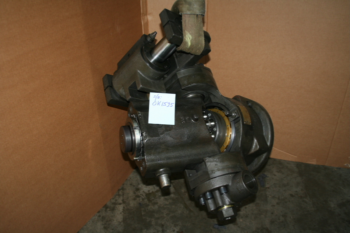 Marine hydraulic axial piston pump, luffing, crane, Nikko Thomaflex PTV-330