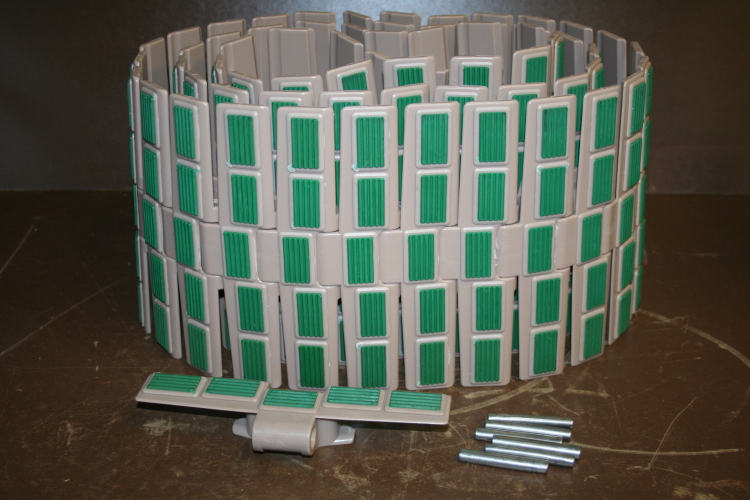 Conveyor belt High friction 7.5x120in HF882TK7 1/2 FliteTop Regina Unused