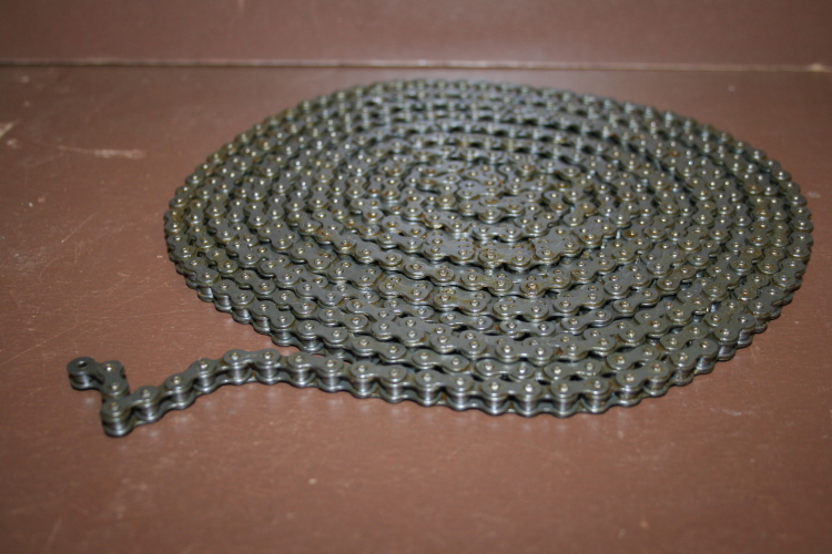 Roller chain 8mm pitch x 186in 05B-1 Riveted Unused