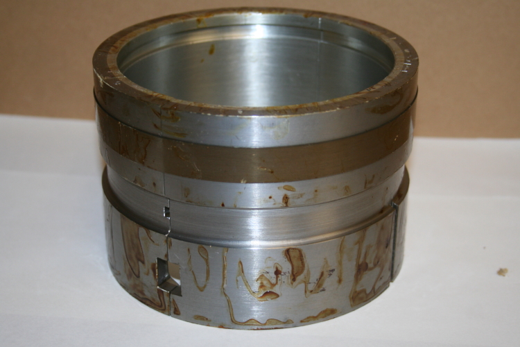 Bearing 131C530-1 GE Unused, two piece plain bearing, journal