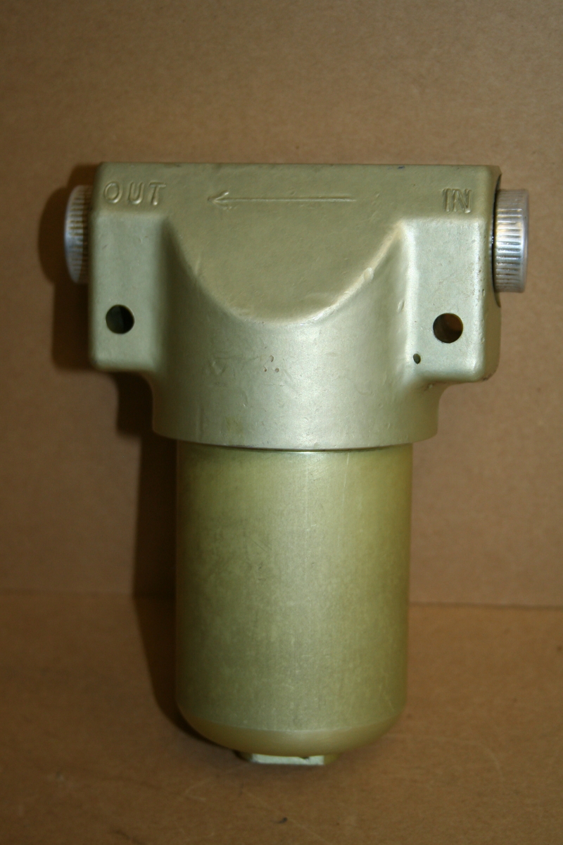 Filter housing Hydraulic Aircraft 3000psi 3/4in ports 569408 Purolator Unused