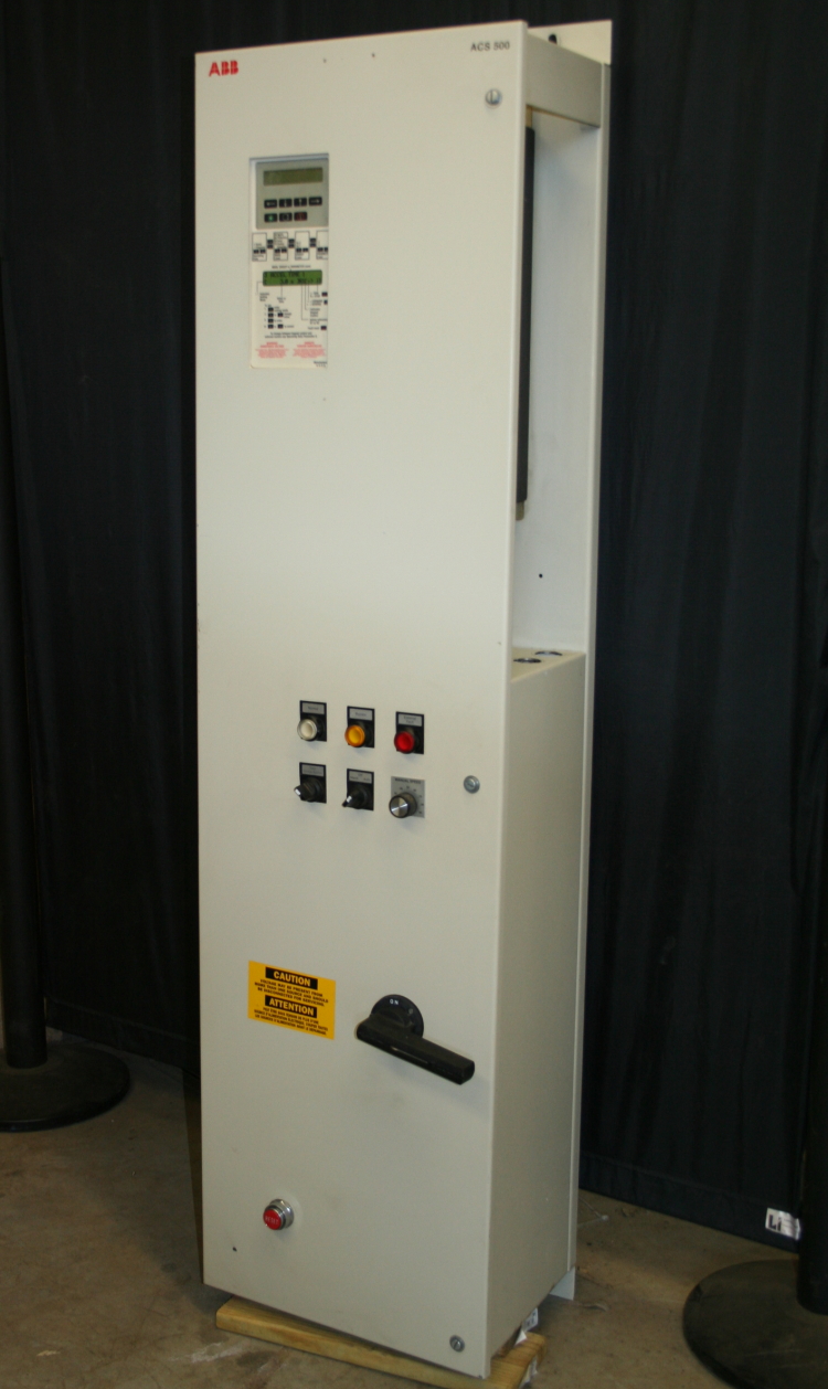 VFD 15hp ABB Variable Frequency Drive w/ Option pack VFD Bypass, ACS500