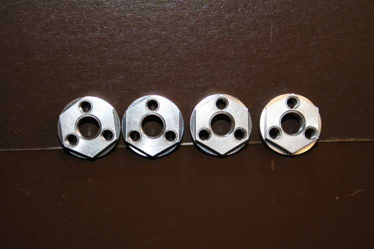 Nut for Knife holder SS Tetra Pak Hoyer Unused Lot of 4