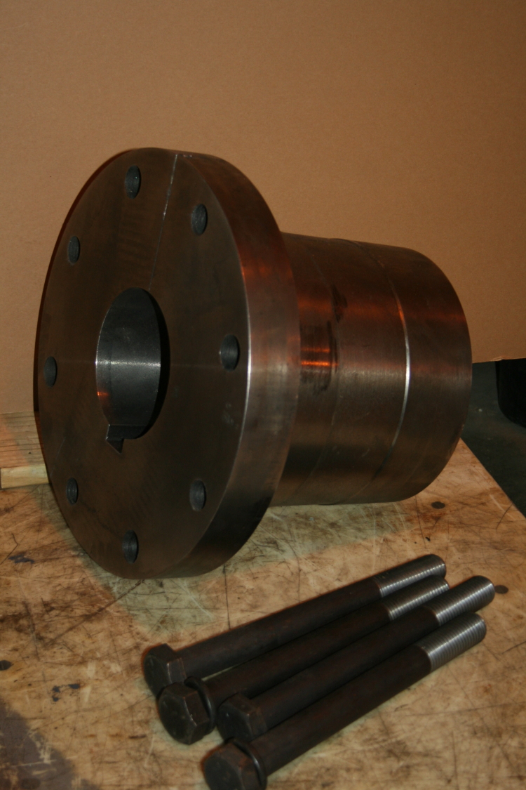 Hub, QD Bushing, Taper, Flanged, 5-5/16in Bore