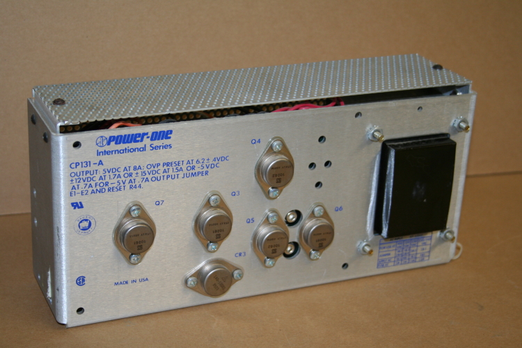 Power supply 5VDC 8A 12 or 15VDC 1.7A, OVP CP131-A Power One